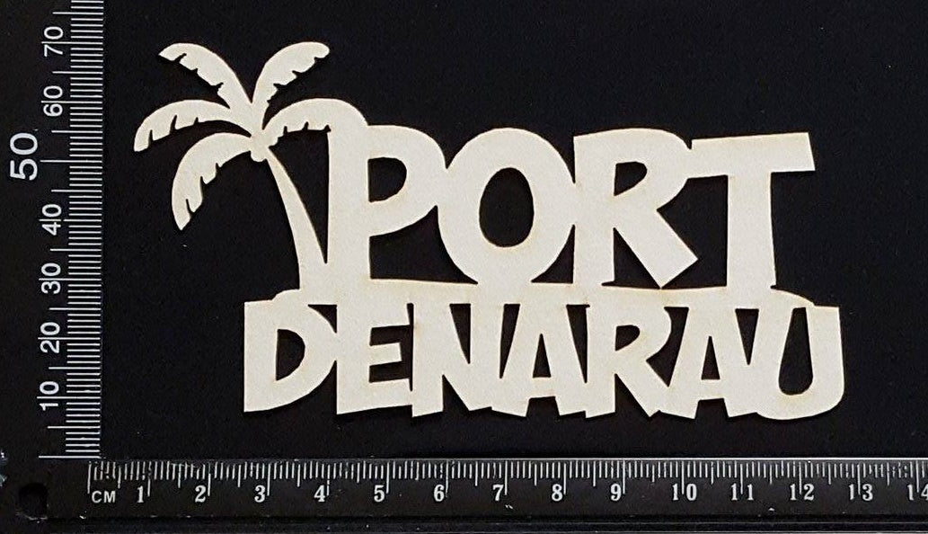 Port Denarau - A - White Chipboard
