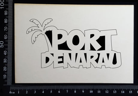 Port Denarau - A - White Chipboard