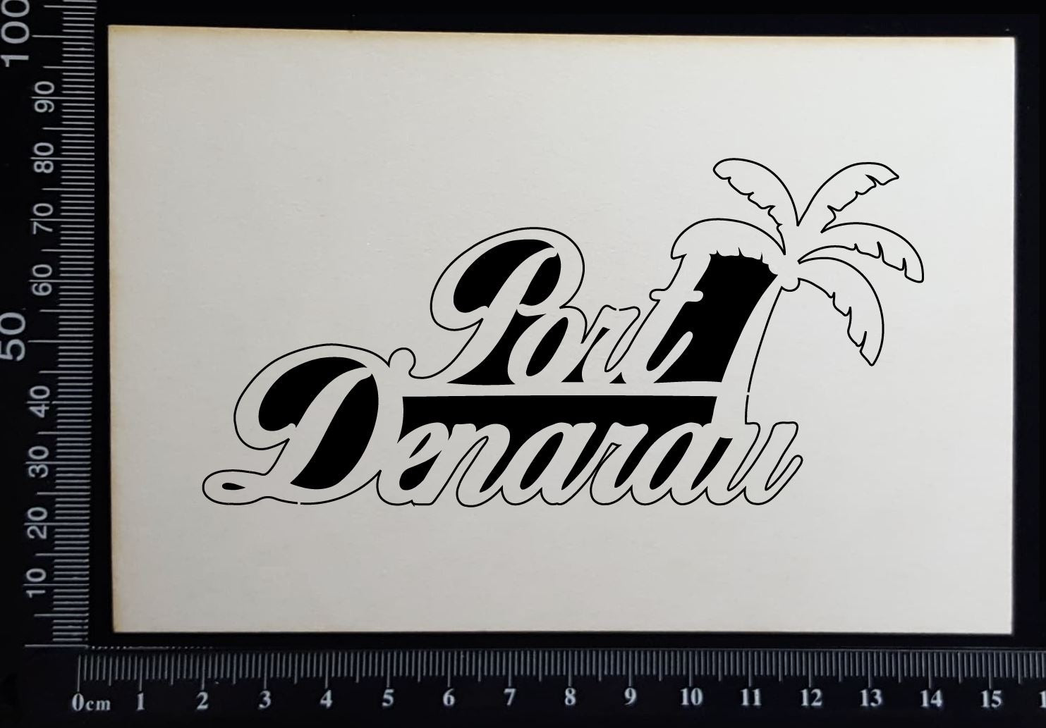 Port Denarau - B - White Chipboard