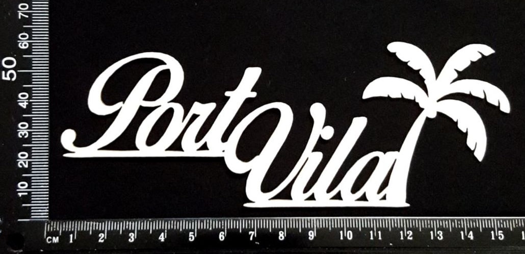 Port Vila - A - White Chipboard