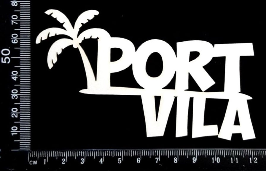 Port Vila - B - White Chipboard