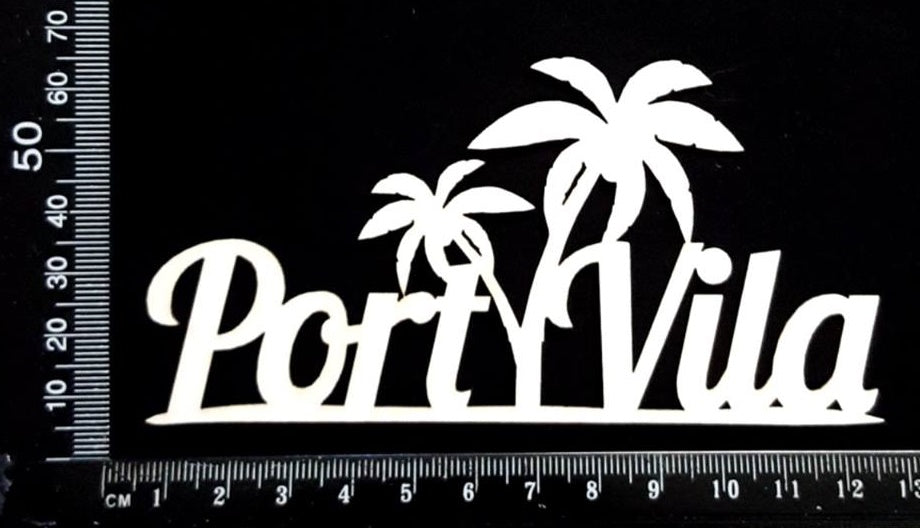 Port Vila - C - White Chipboard