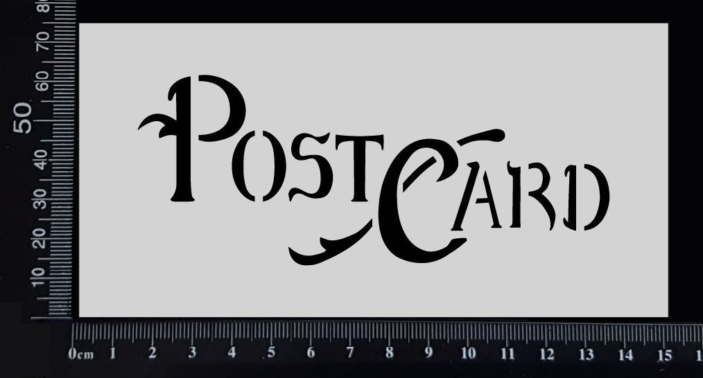 Post Card - A - Stencil - 75mm x 150mm
