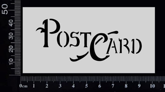 Post Card - A - Stencil - 50mm x 100mm