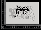 Precious Moments with Nanny - A - White Chipboard