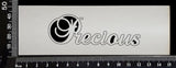 Elegant Word - Precious - White Chipboard