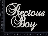 Precious Boy - White Chipboard