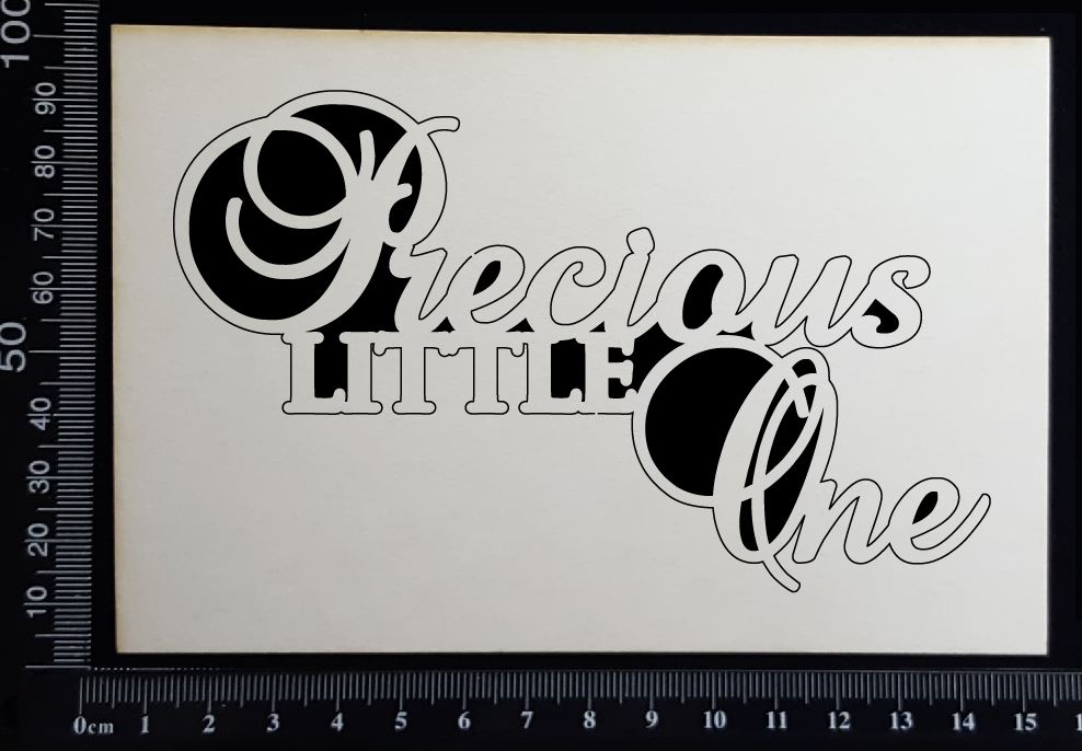 Precious Little One - White Chipboard
