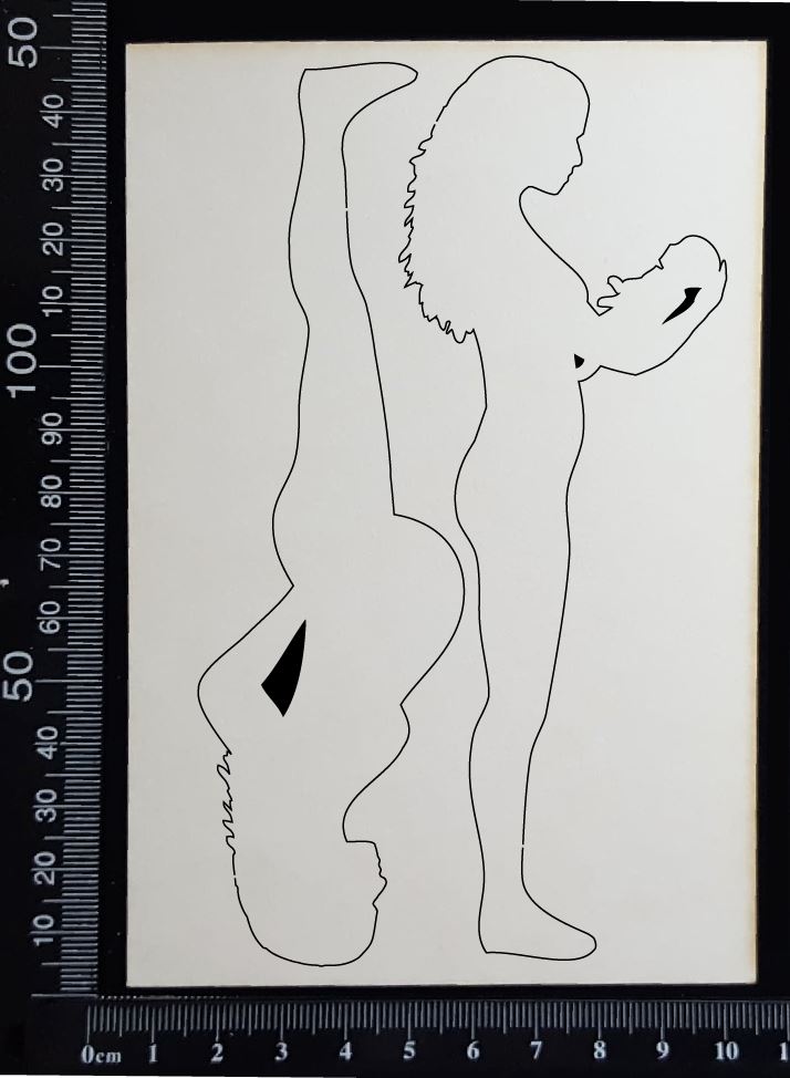 Pregnancy Set - B - White Chipboard