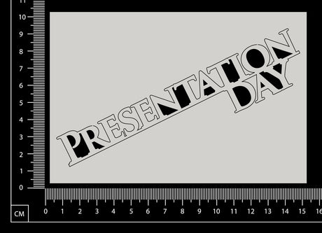 Presentation Day - A - White Chipboard