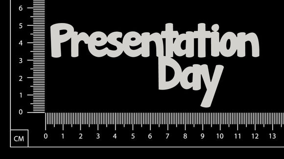 Presentation Day - B - White Chipboard
