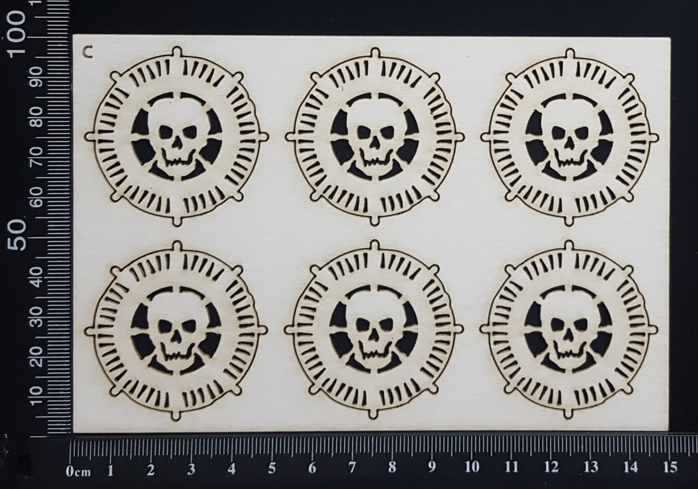 Pirate Gold - C - White Chipboard
