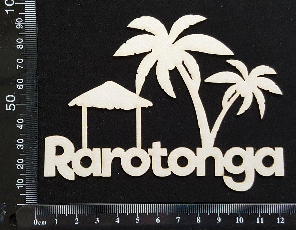 Rarotonga - B - White Chipboard – Whichcraft Do You Do