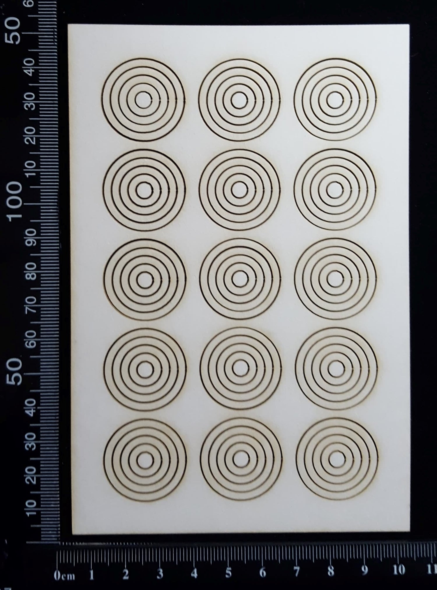 Rings Sets - White Chipboard