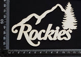 Rockies - B - White Chipboard