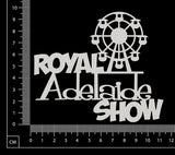 Royal Adelaide Show - White Chipboard