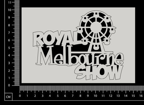 Royal Melbourne Show - White Chipboard