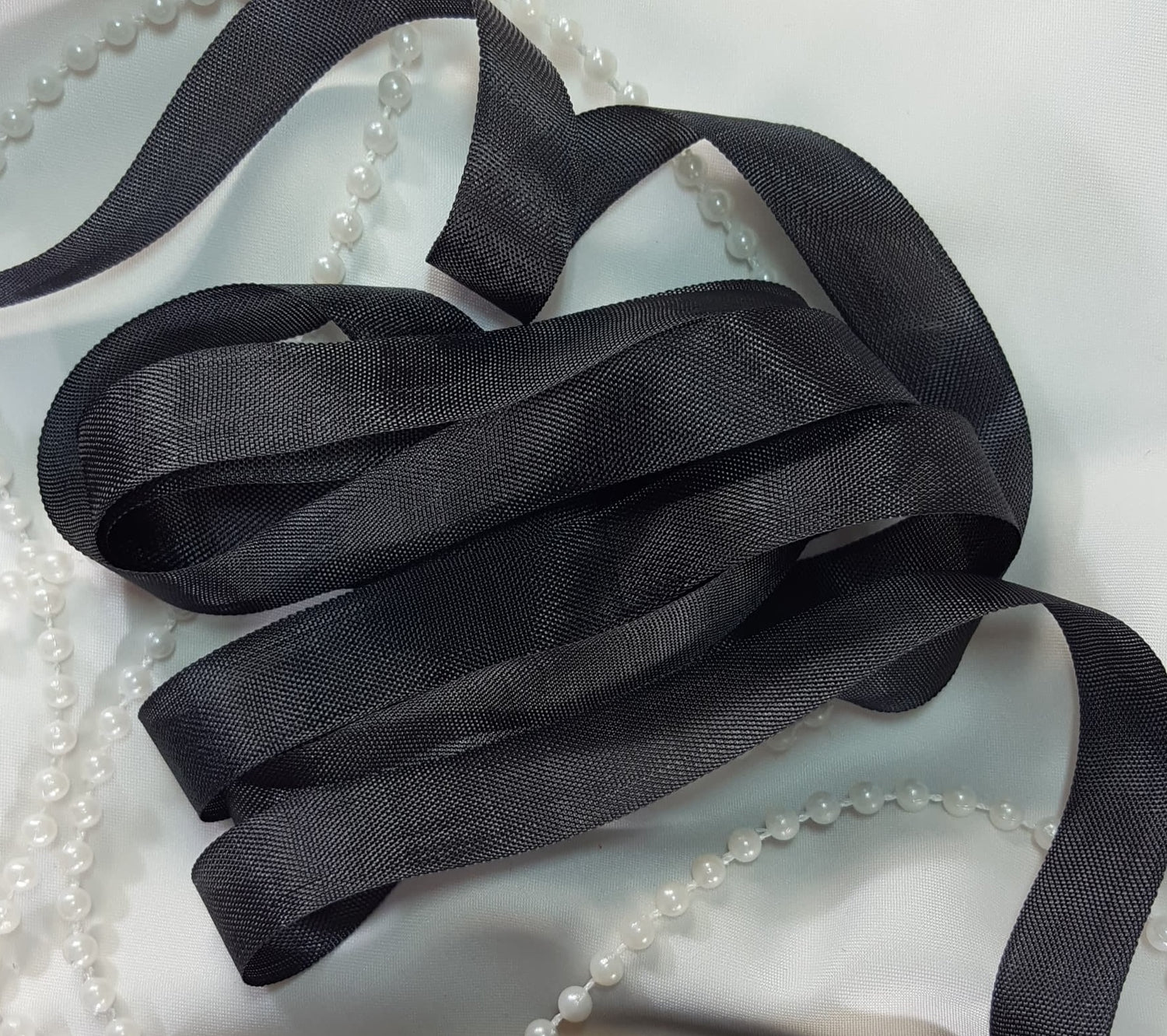 Seam Binding - SH - Grey - 5 meters