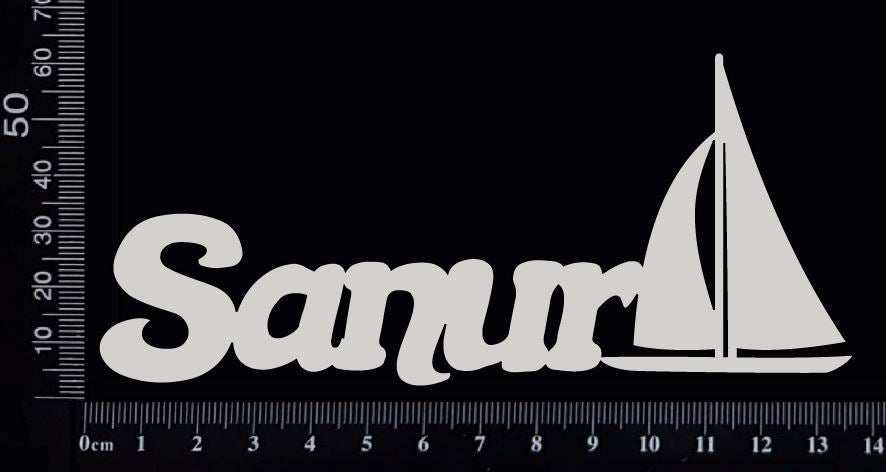 Sanur - A - White Chipboard