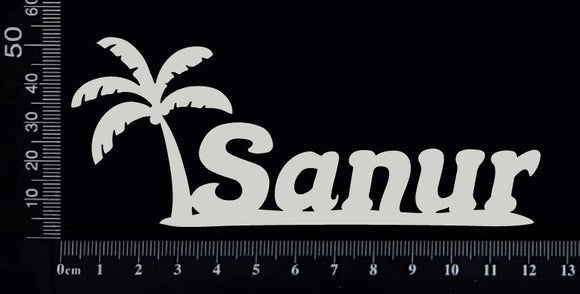 Sanur - B - White Chipboard