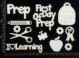 School Elements - Prep - White Chipboard