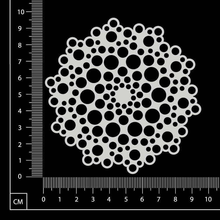 Sea Urchin Mesh - AA - White Chipboard