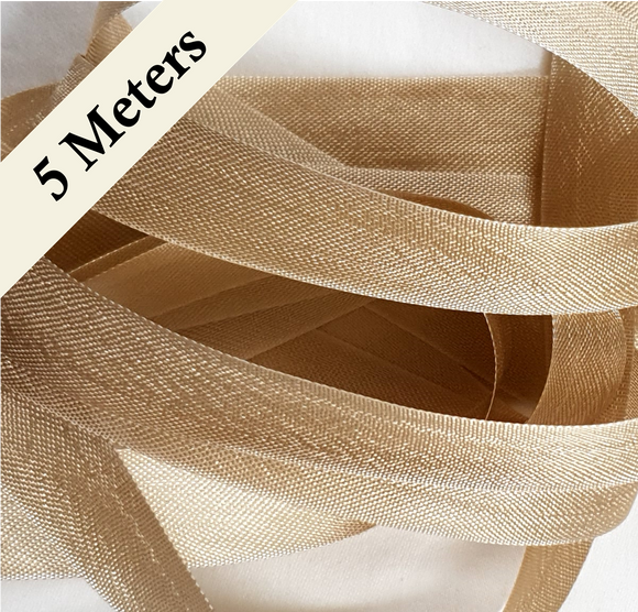 Seam Binding - AU - Leather Tan - 5 meters