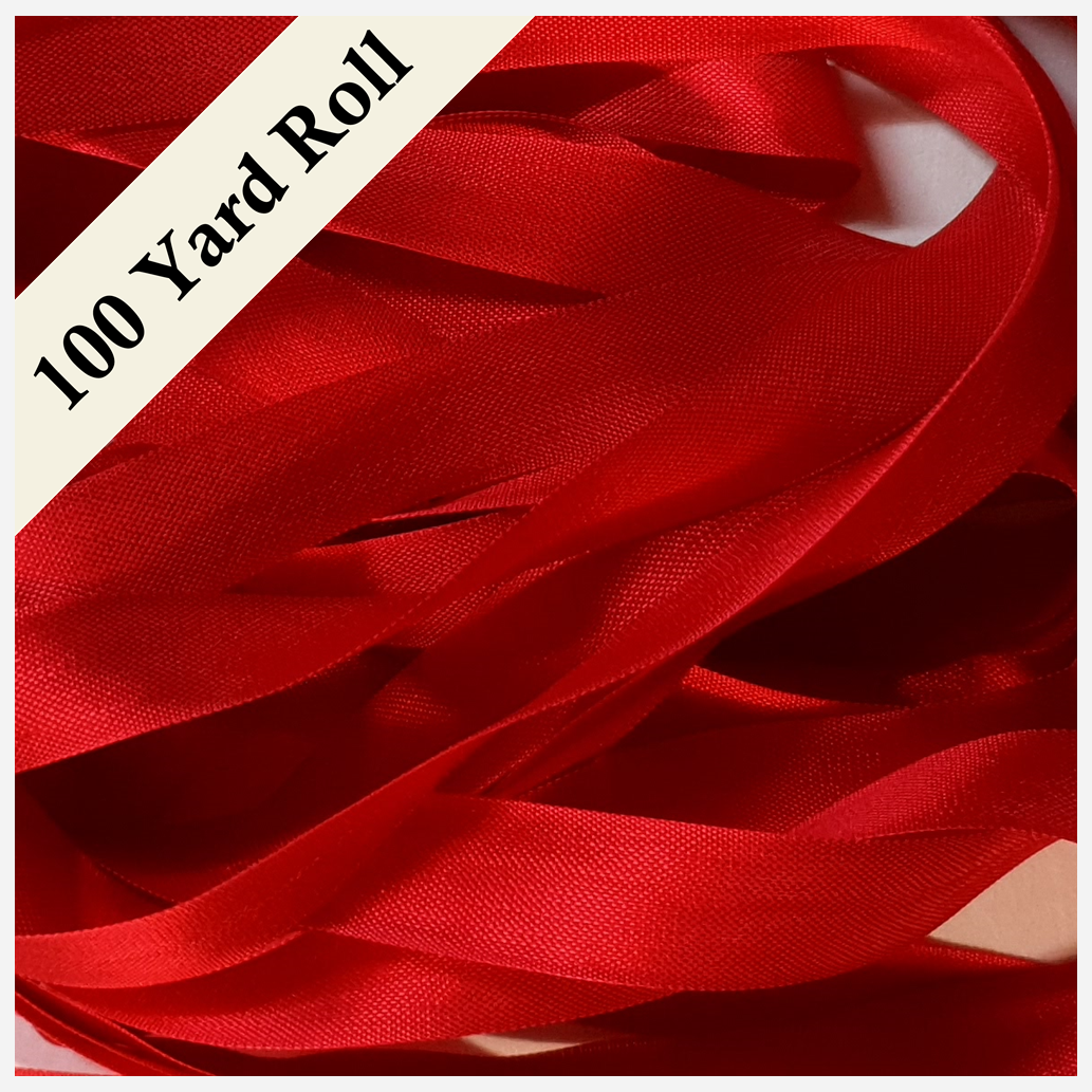 Seam Binding - CC - Lipstick Red - 100 YARD ROLL
