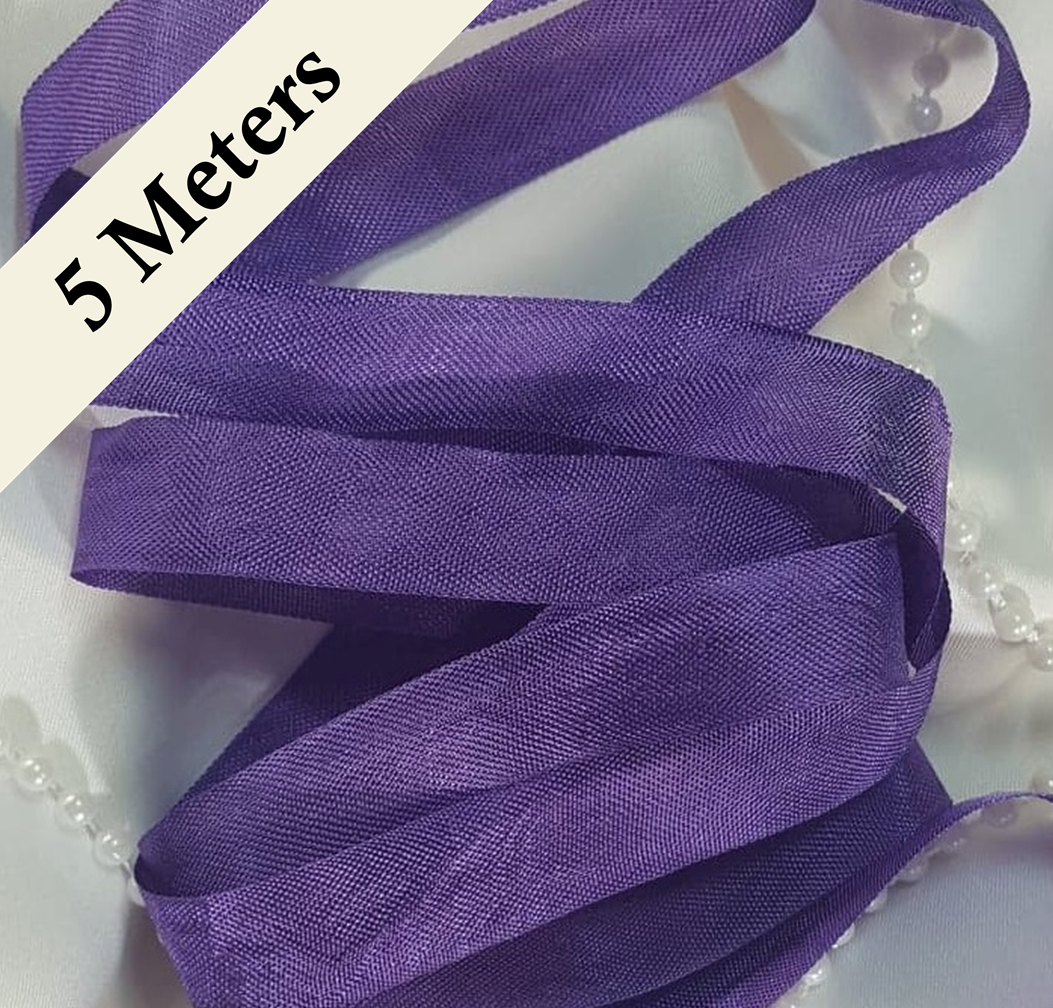 Seam Binding - TN - Pansy Purple - 5 meters