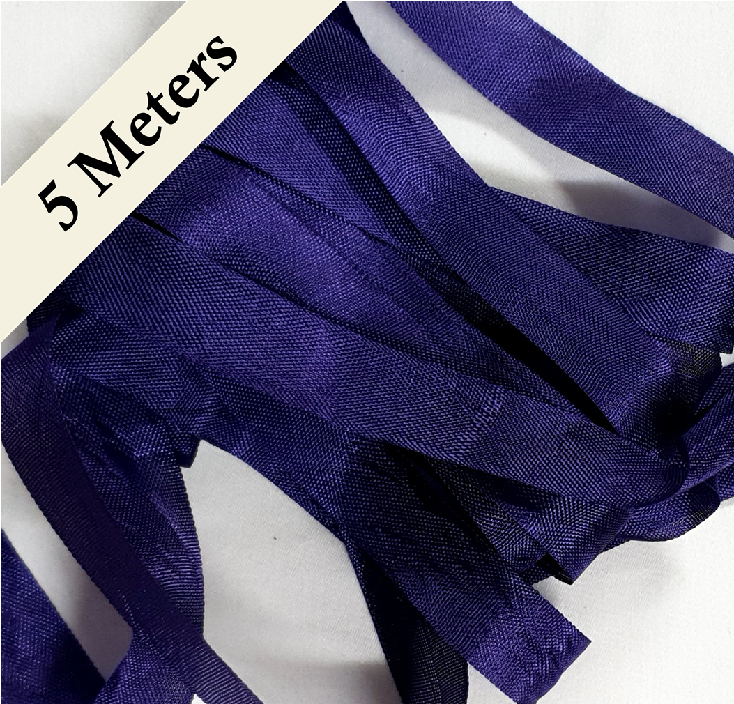 Seam Binding - YW - Purple Nite - 5 meters