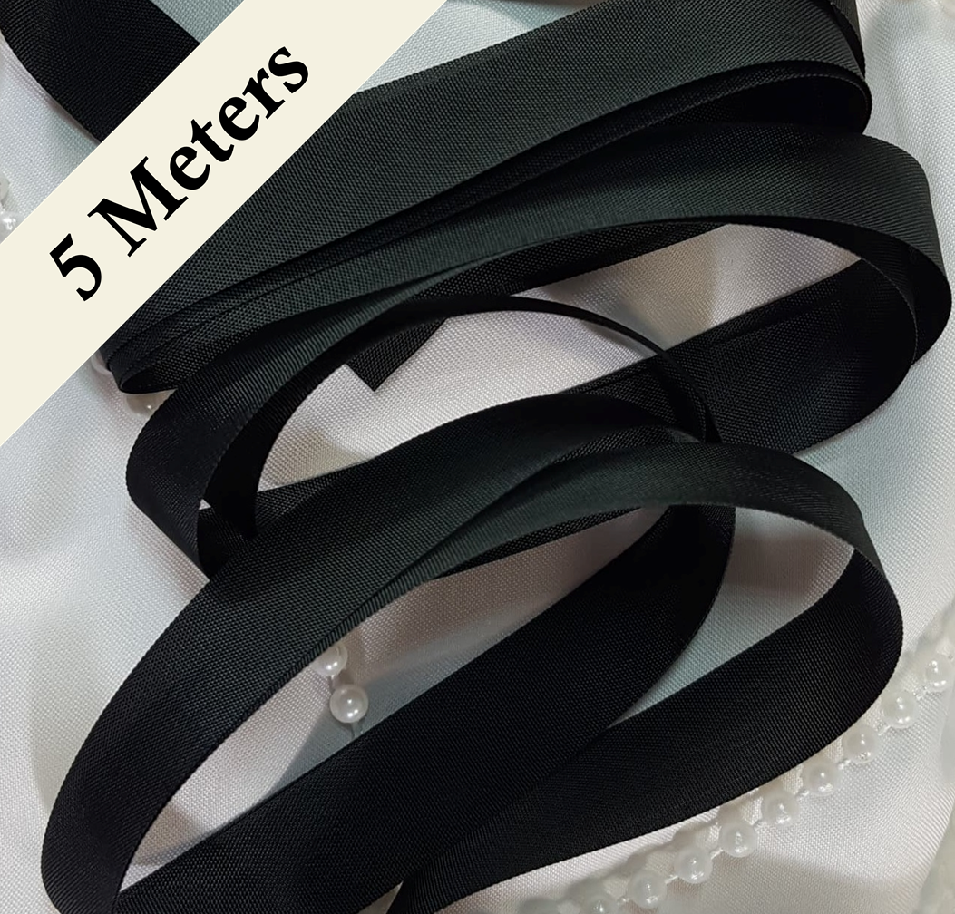 Seam Binding - SQ - Dark Green - 5 meters