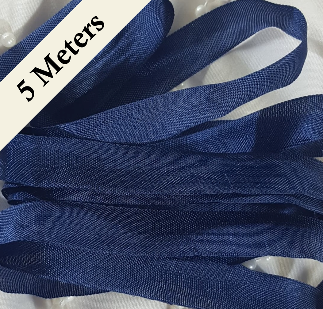 Seam Binding - VD - Skipper Blue - 5 meters