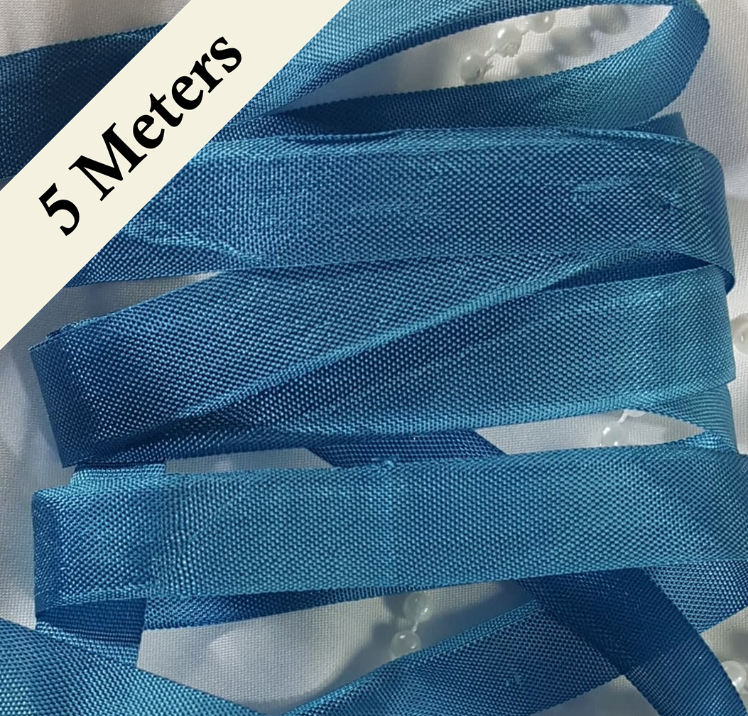 Seam Binding - VK - Peacock Alley - 5 meters