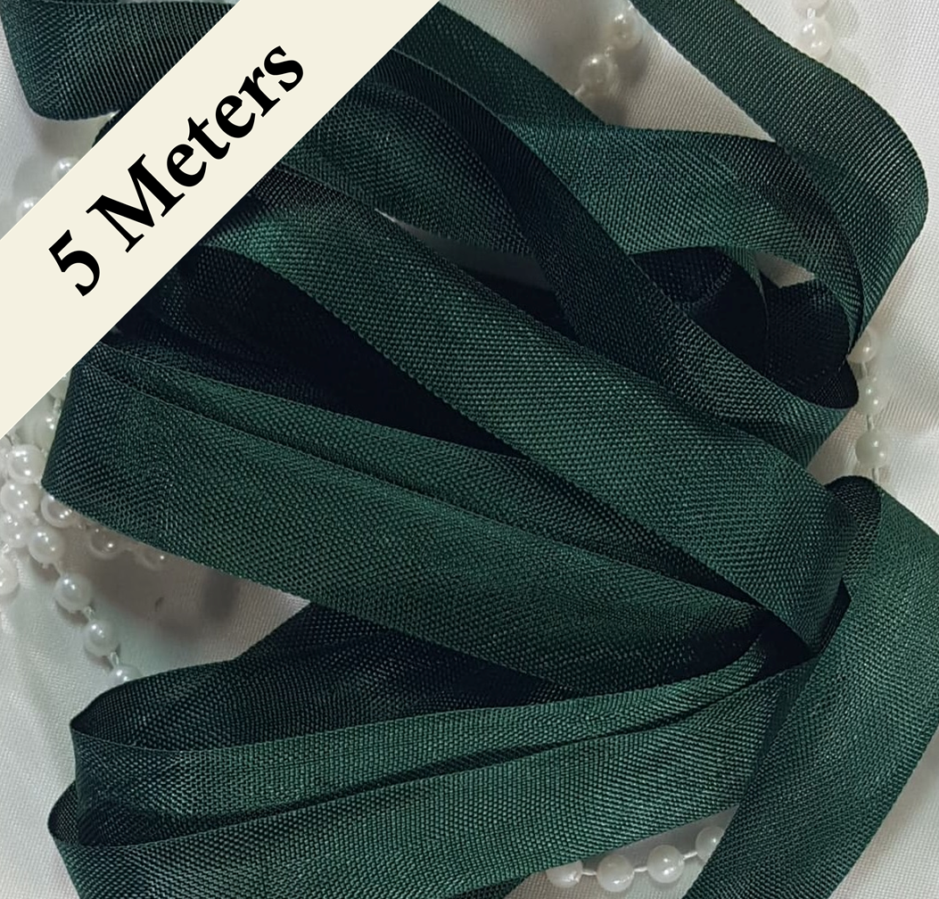 Seam Binding - WA - Jungle Green - 5 meters