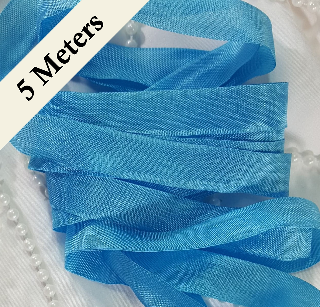 Seam Binding - WD - Sprey Teal - 5 meters