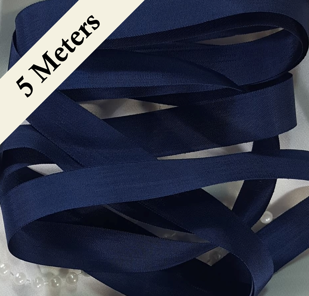 Seam Binding - XC - Brigade Navy - 5 meters