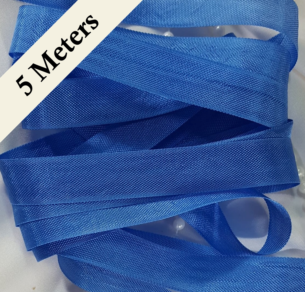 Seam Binding - XF - Blue Jay - 5 meters