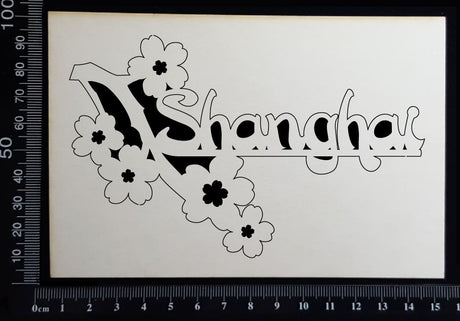 Shanghai - B - White Chipboard