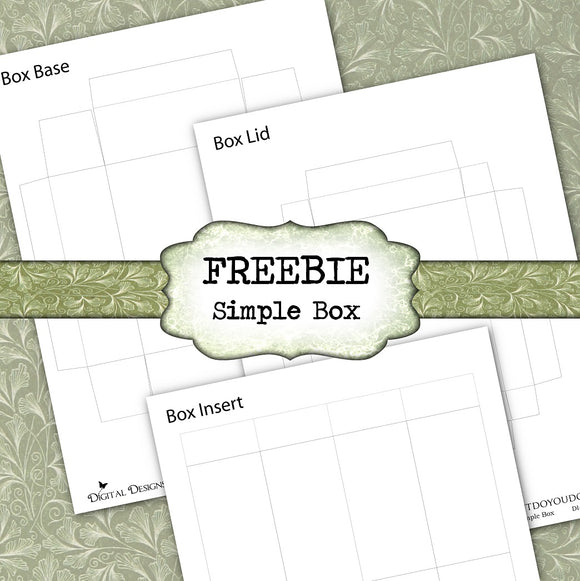 FREEBIE - Simple Box - DI-10150 - Digital Download