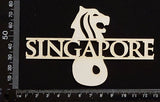 Singapore - A - White Chipboard