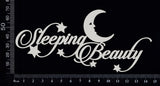 Sleeping Beauty - White Chipboard