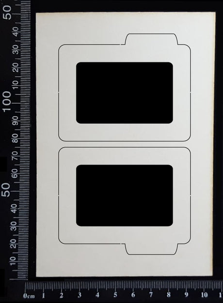 Slides - Set A - White Chipboard