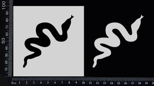 Snake - A - Stencil - 100mm x 100mm