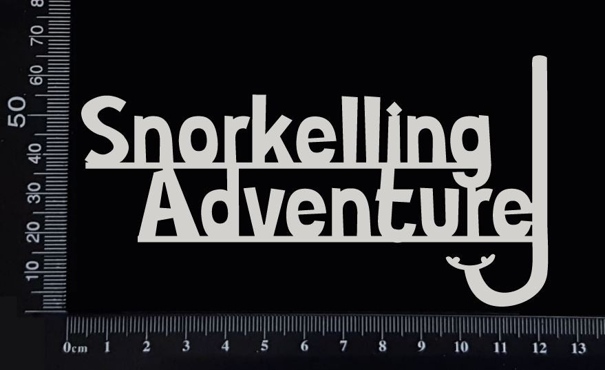 Snorkelling Adventure - White Chipboard