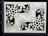 Snowflake Corners Set - White Chipboard