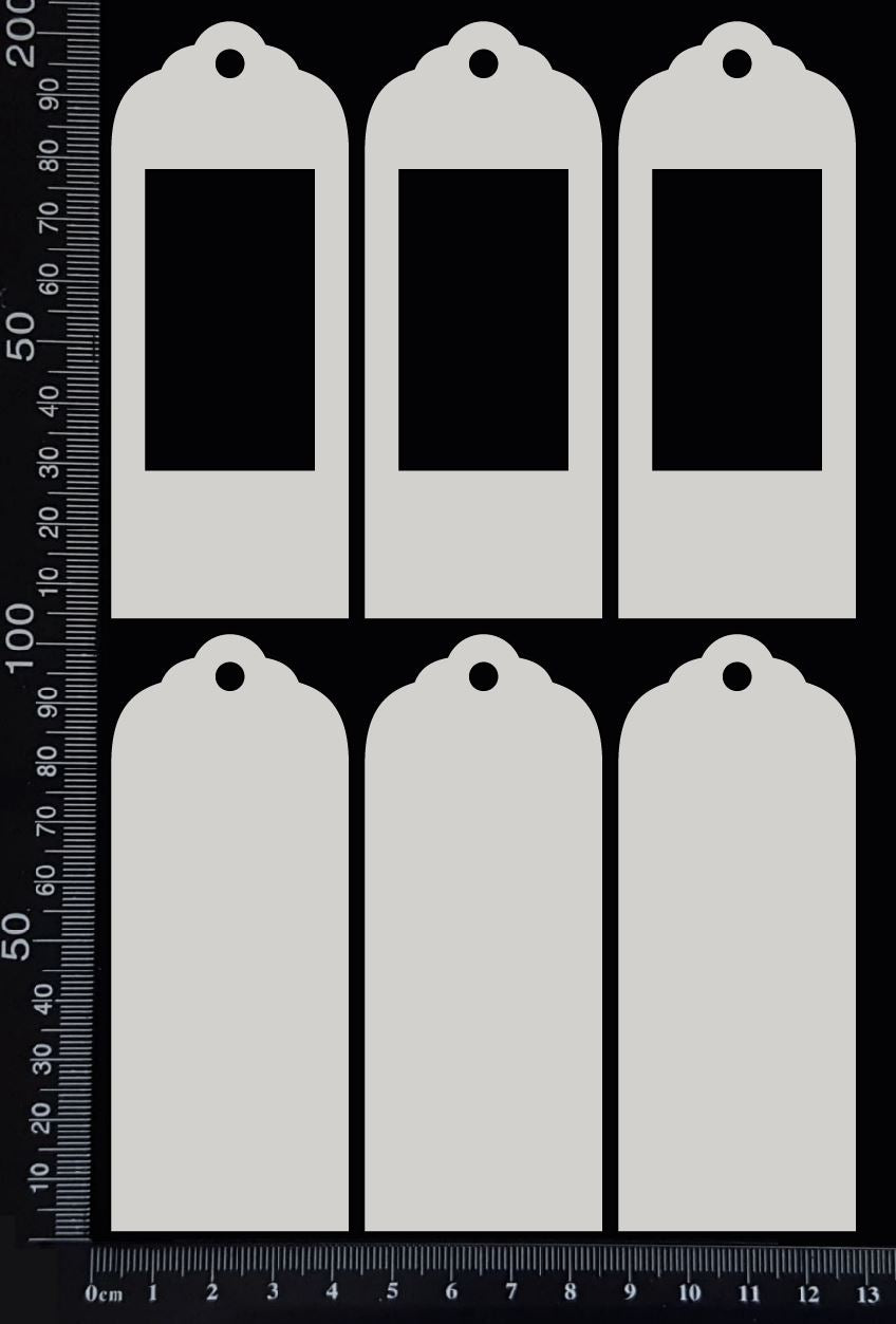 Specimen Tray Set - AB - Layering Set - White Chipboard