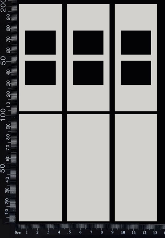 Specimen Tray Set - AC - Layering Set - White Chipboard