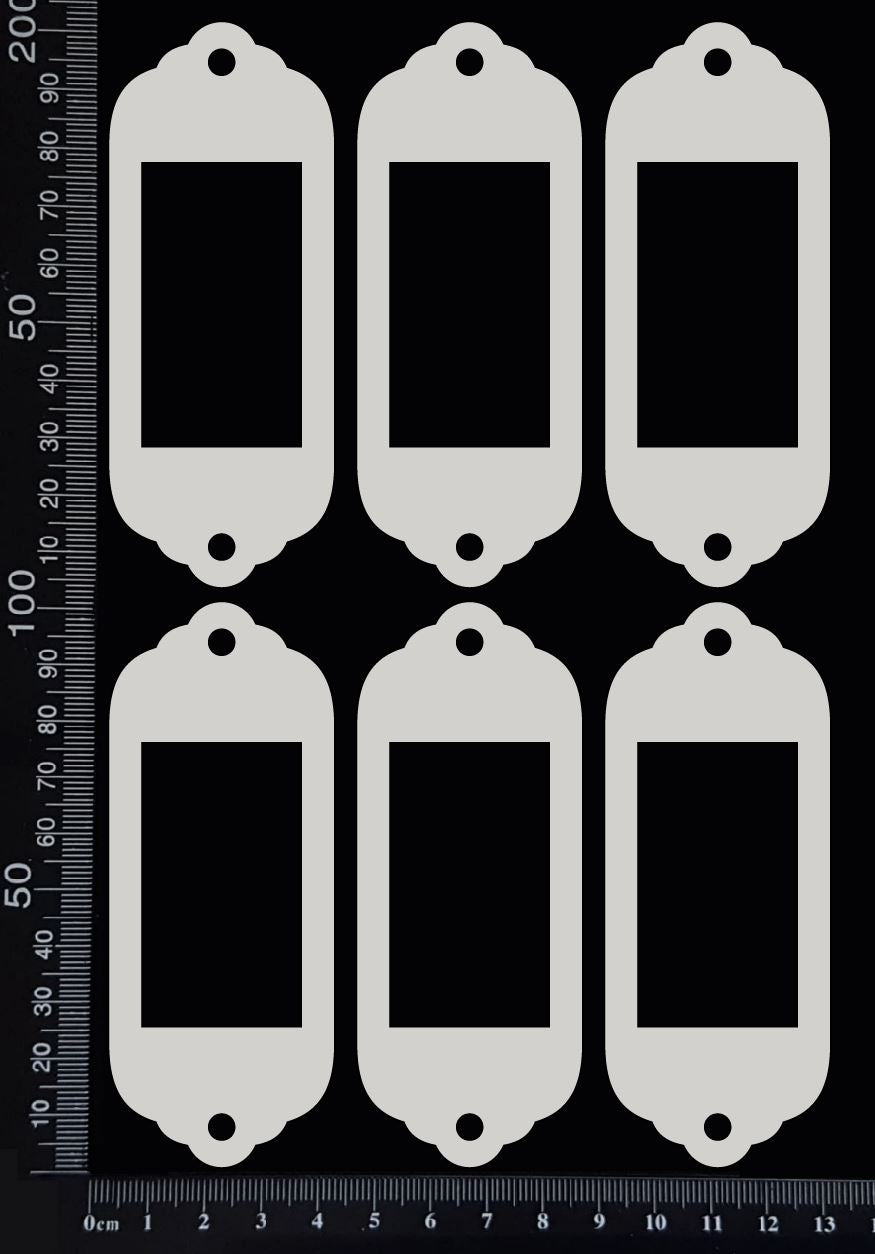 Specimen Tray Set - AE - White Chipboard