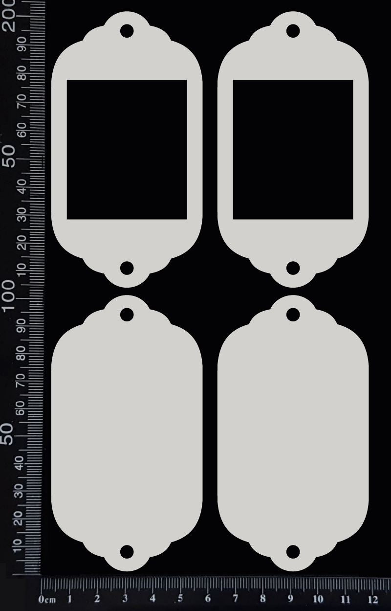 Specimen Tray Set - BA - Layering Set - White Chipboard