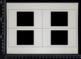 Specimen Tray Set - BH - White Chipboard